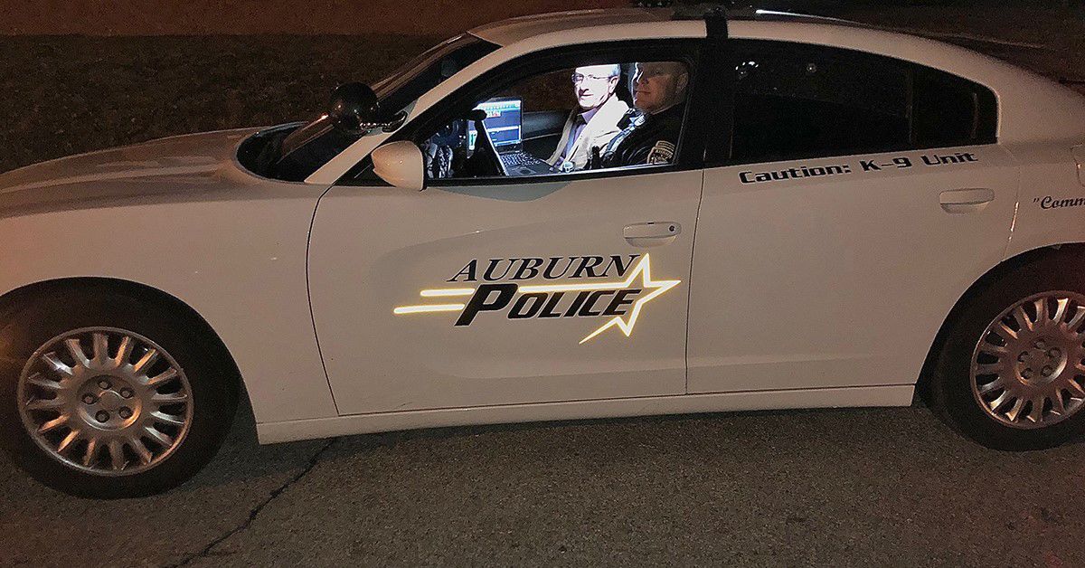 Auburn mayor rides with police